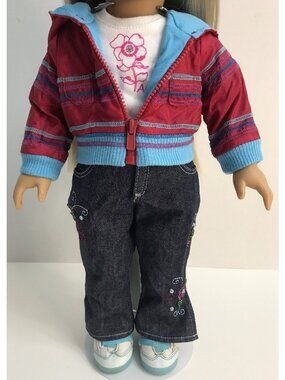 AMERICAN GIRL DOLL GIRL OF TODAY READY FOR FUN TRULY ME MEET OUTFIT *No Doll*